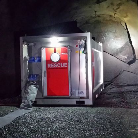 Underground commodities (i.e. Belt Bridges, Chute-Skurting, Curved Chutes, Rescue Chambers and Rescue Bays …etc